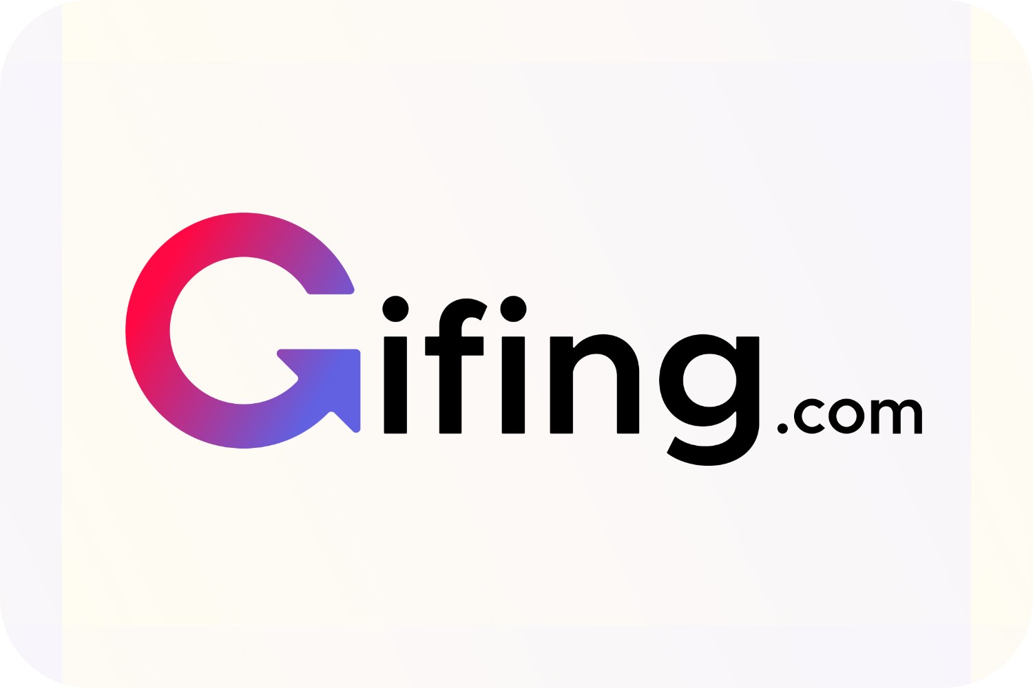 Logo de la plateforme de contenu vidéo Gifing