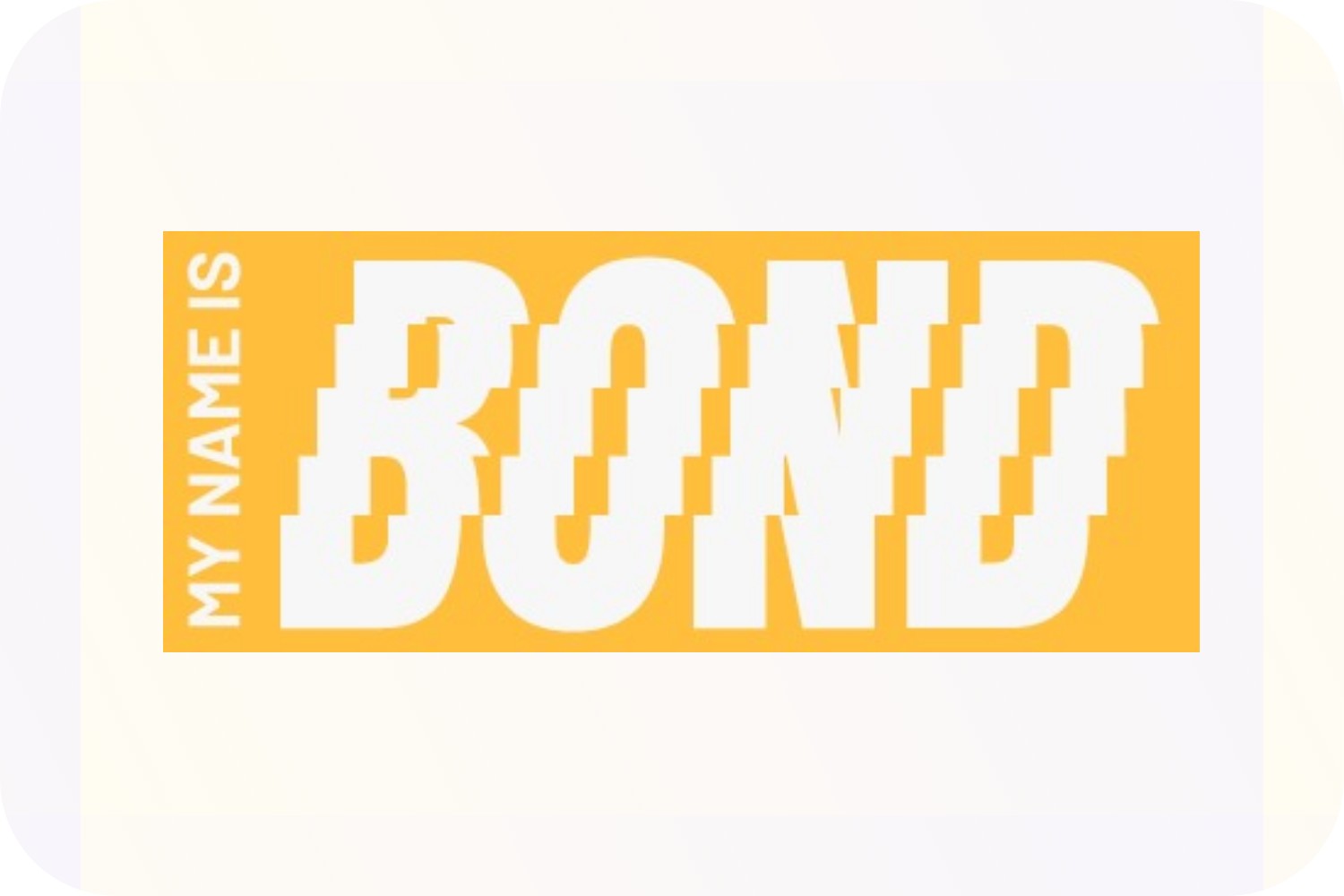 Logo de l'agence de growth My Name Is Bond