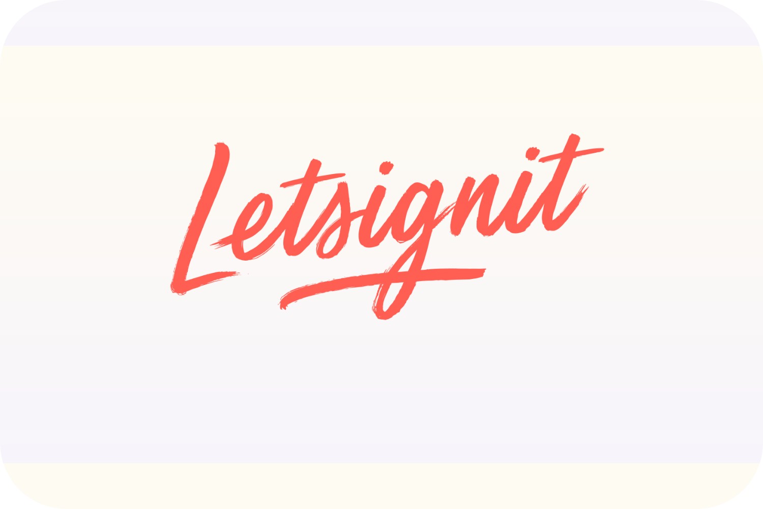 Logo de l'entreprise Letsignit