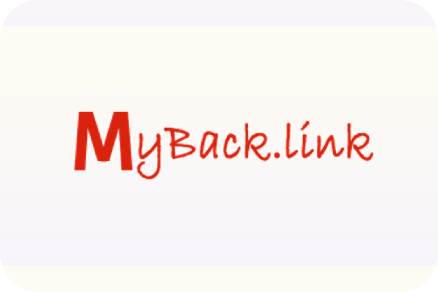 Logo de l'entreprise Mybacklink